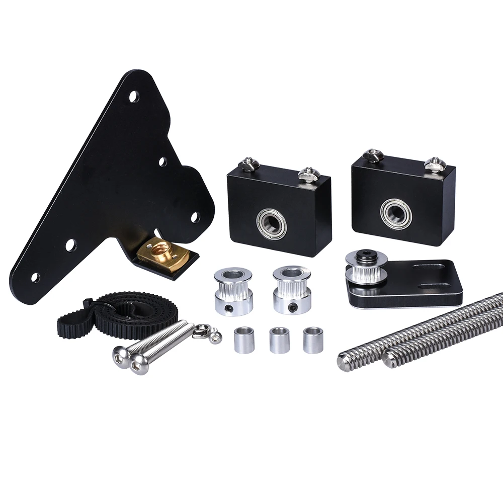 

Dual Z-axis Upgrade Kit for Creality 3D Ender Version Use with Single Stepper Motor Dual Z Tension Pulley Set