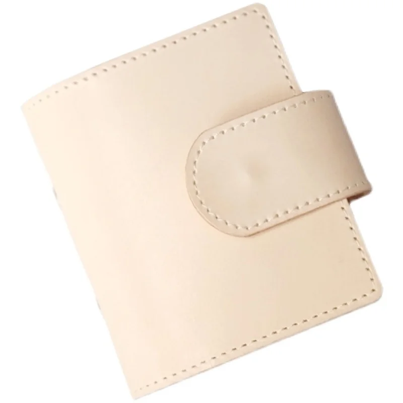 A8 Size First Layer Of Vegetable Tanned Leather Mini Loose Leaf Leather  Notepad Cute Pocket Hand Account  Notebook