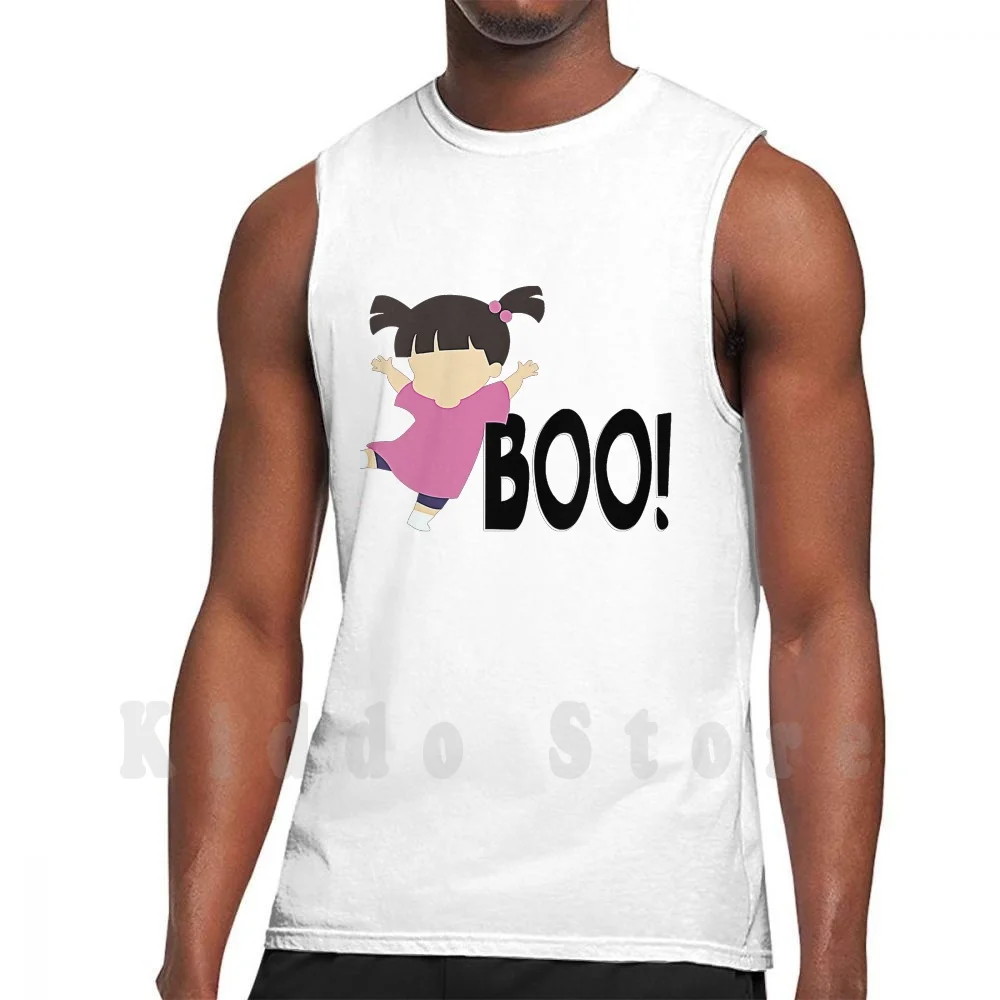 Boo! Tank Tops Vest Sleeveless Monsters Inc Pixar Monsters Monster Sully Mike And Sulley Sullivan Walt