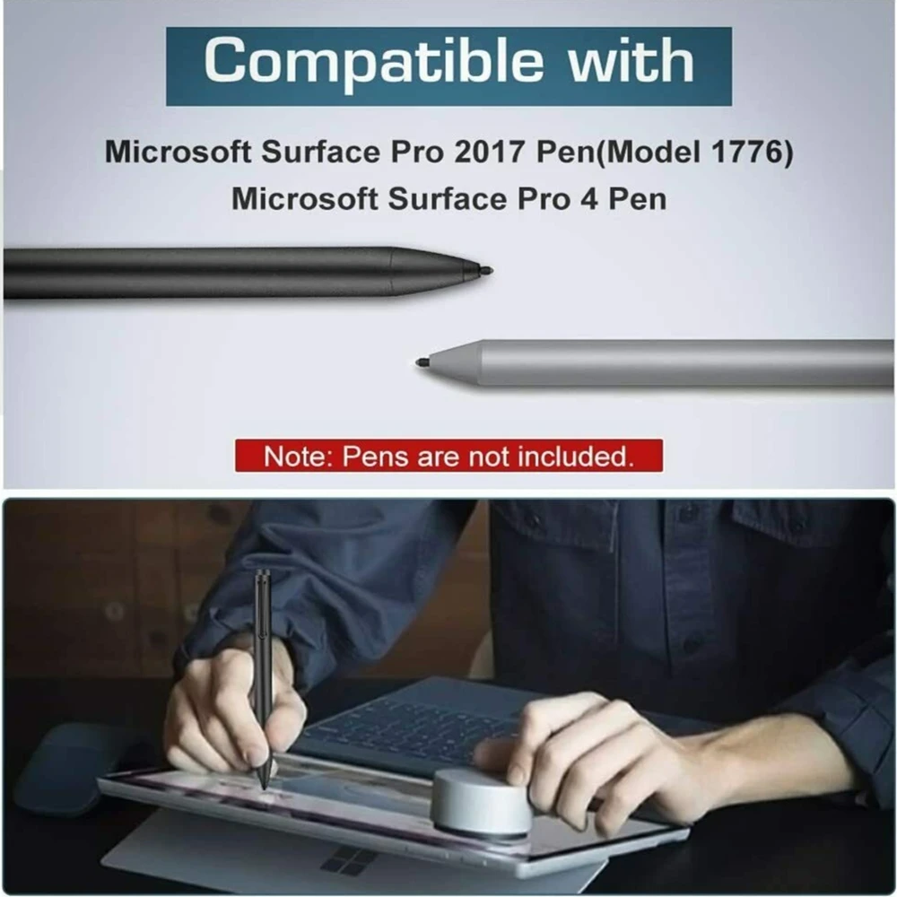 3 szt. Końcówek do pióra Zestaw wymienny do pióra Microsoft Surface Surface Pro 2017 (Model 1776) /Pro 4 Pen