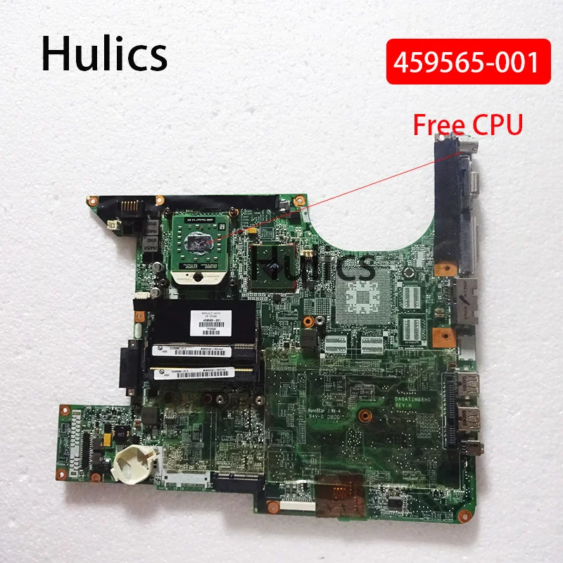 

Hulics Used 459565-001 Mainboard For HP Pavilion DV6700 DV6000 DV6500 449903-001 Laptop Motherboard DA0AT1MB8H0 Main Board