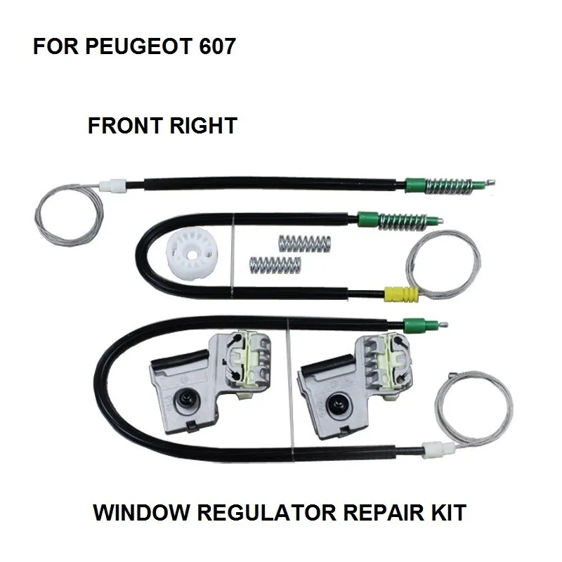 

ELECTRIC CAR WINDOW KIT FOR PEUGEOT 607 ELECTRIC WINDOW REGULATOR FRONT-RIGHT 2000-2010