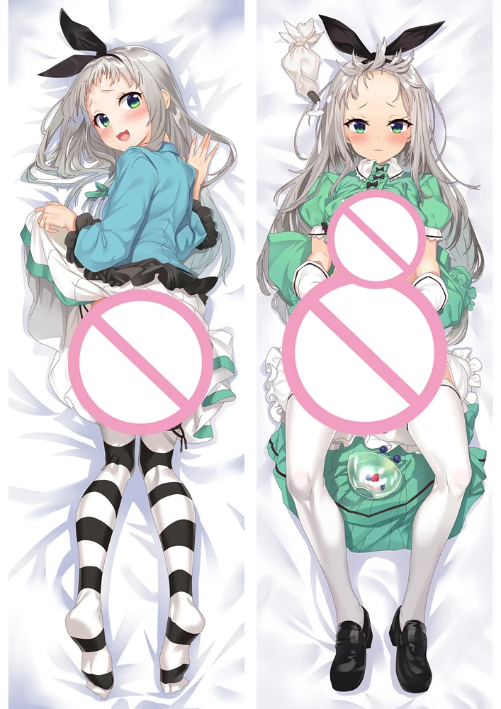 Funda de almohada de mezcla Sakuranomiya Maika Dakimakura 59 ", cubierta de almohada personalizada de Anime para abrazar el cuerpo, ropa de cama de dibujos animados, Otaku