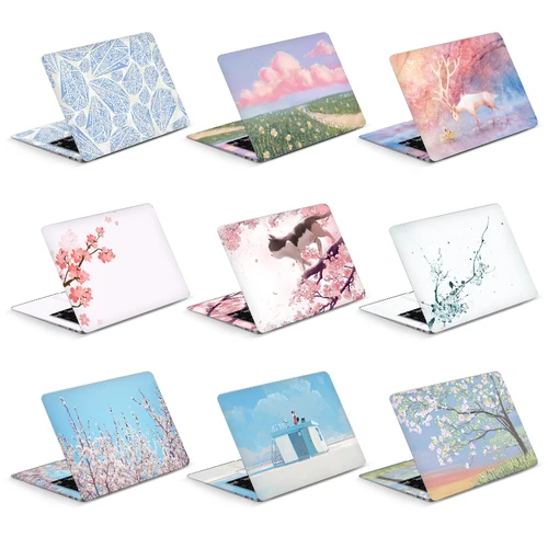 Imagen 1 del producto DIY gato cubierta de portátil pegatinas de pieles cuaderno PVC Skin12 ""/13""/14 ""/15""/17 ""pegatinas para Acer/Macbook/Lenovo/Asus/HP/Dell calcomanía