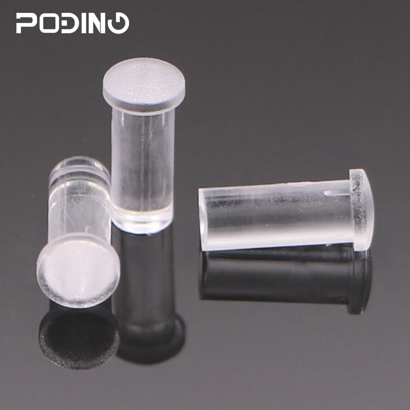 Poding 2.5mm Diameter Led Light Pipe RoHS Clear Plastic Light Guide Pipe PDPLC-2.5-3.2