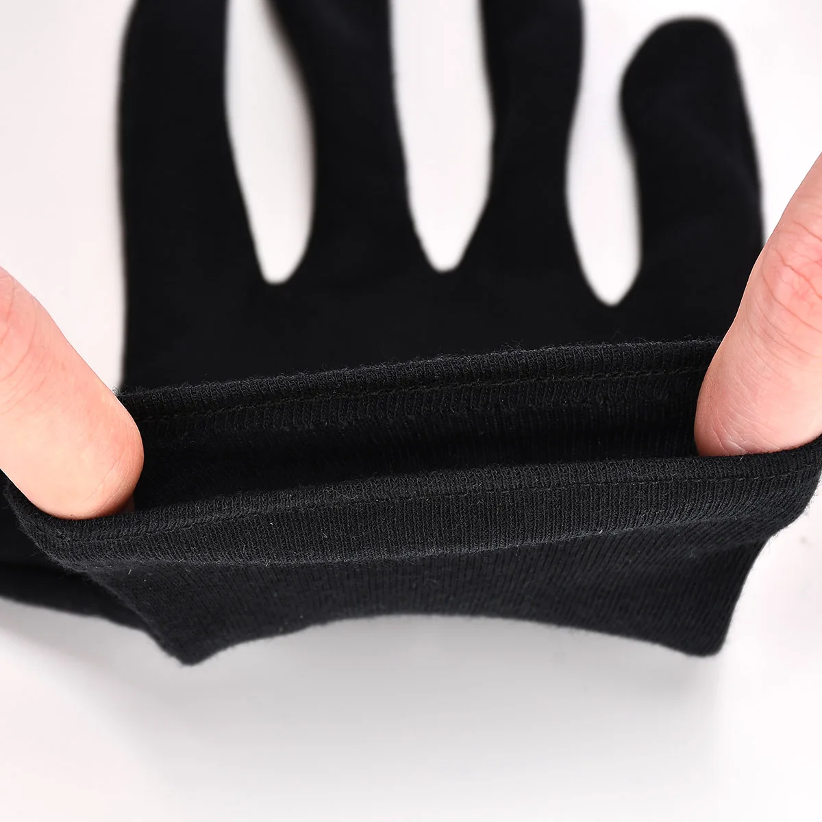 5/3/1Pairs Men Gloves Black Etiquette Thin Gloves Stretch Sunscreen Gloves Women Dance Tight Jewelry Gloves Driving Gloves