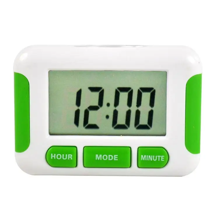 200pcs Free DHL Alarm Clock Timer 5 Groups Noisy Bell 12/24 Hours Countdown Multi Kitchen Home House Lab SN3119