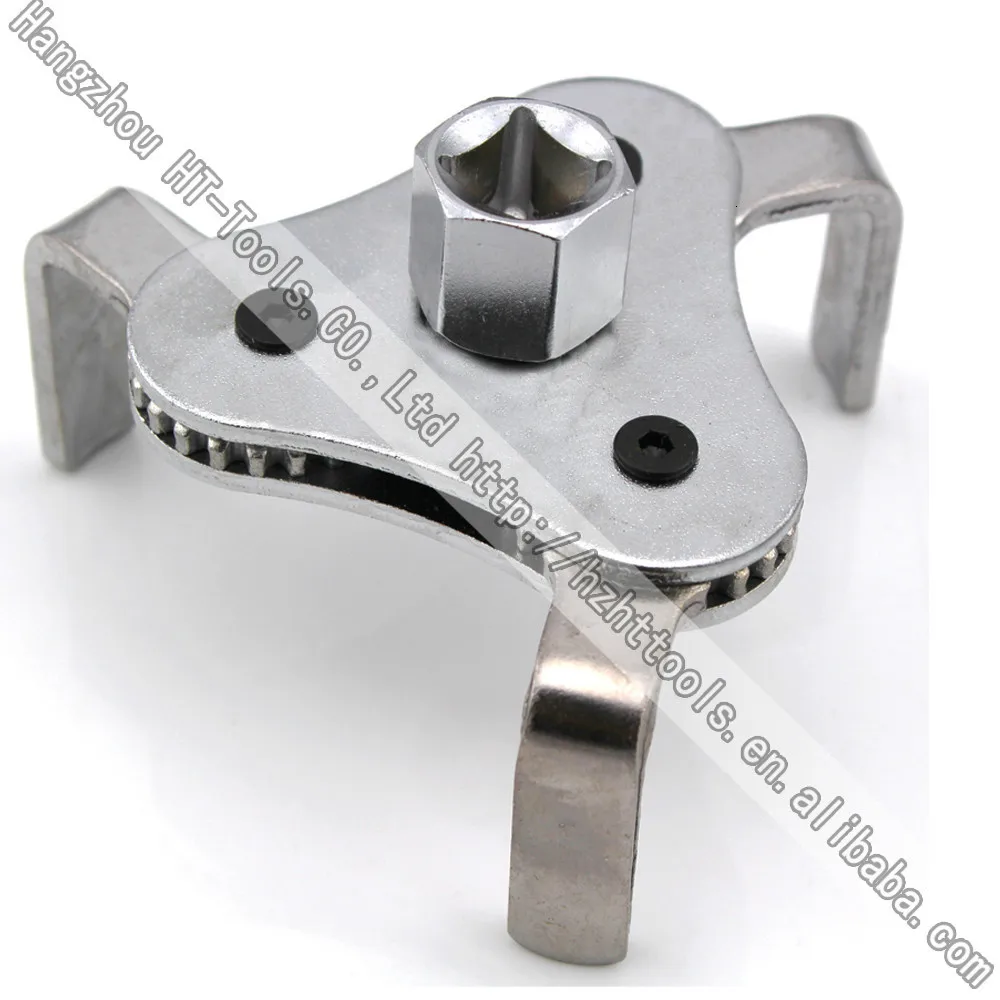 Adjustable Two Way Three Jaw Oil Filter Wrench 60-102mm