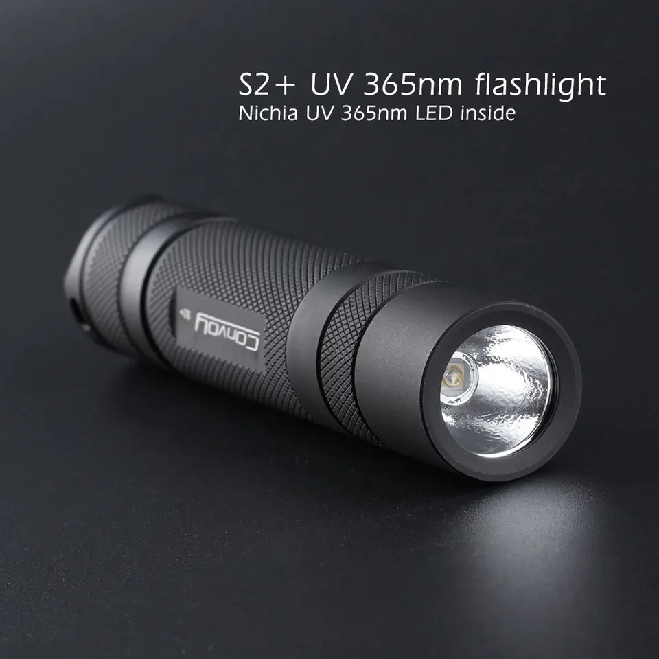 Convoy S2 Plus Nichia UV 365nm UV Flashlight Led Lanterna