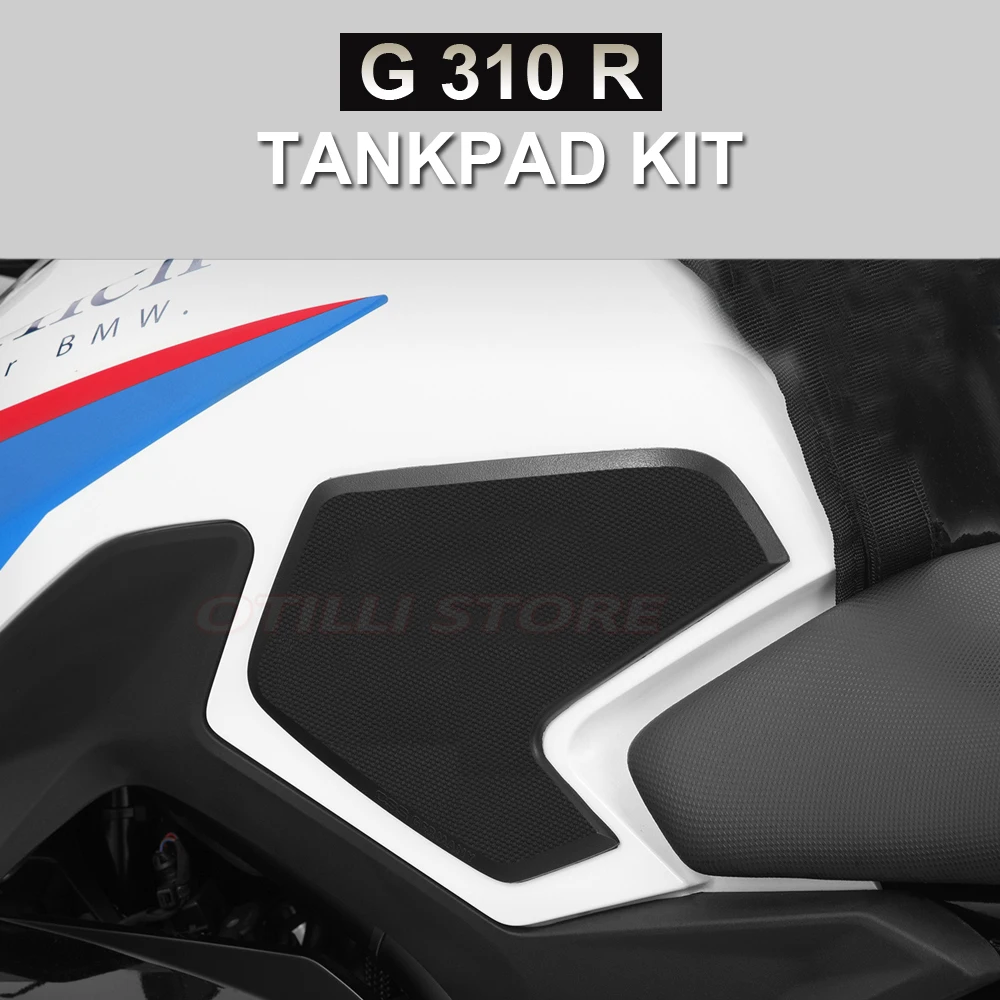 

Motorcycle Accessories Non-slip Side Fuel Tank Stickers Waterproof Pad Rubber Sticker New For BMW G 310 R G310R G 310 GS G310GS