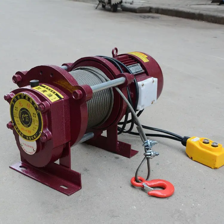 380V Multi-function electric hoist high speed 35 m/min  small crane small electric  hoist lifting weight: 400KG to 800KG