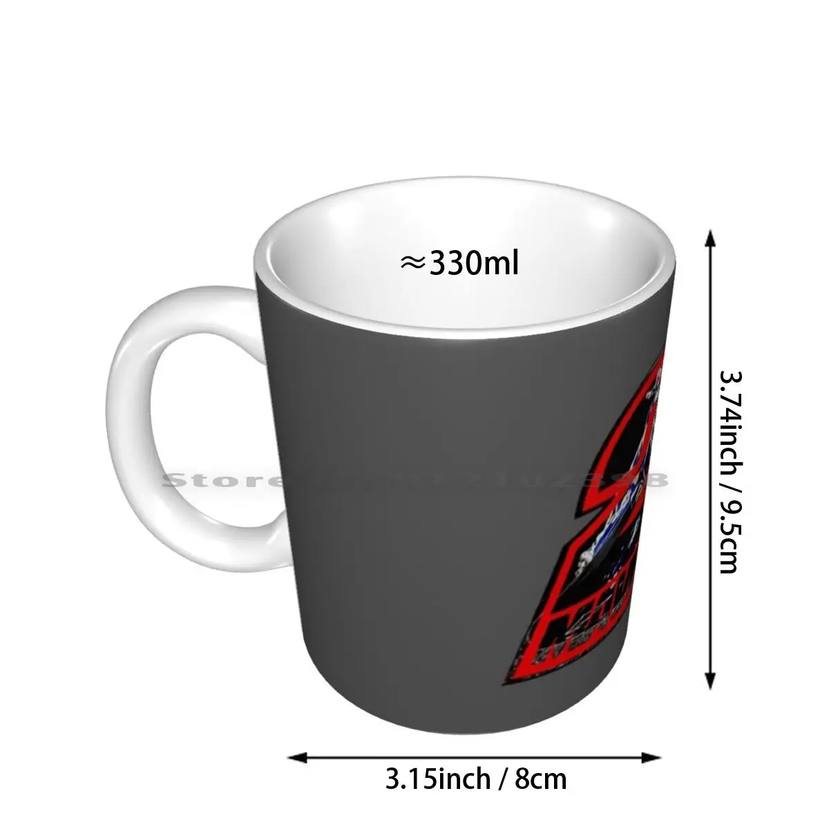 Quartararo Best Series 02 Ceramic Mugs Coffee Cups Milk Tea Mug Andrea Davizioso Andrea Davizisioso Gp Grandprix 20 El Paris