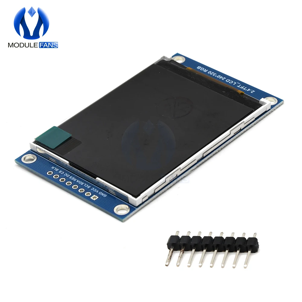 2.4 "240X320 Tft Lcd Display Module 2.4 Inch 240*320 3.3V Lcd Module Spi Driver ic ILI9341 Voor Arduino