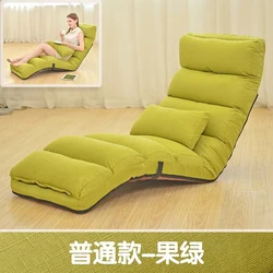 Sofá preguiçoso único varanda quarto cadeira japonesa dobrável multifuncional lounge cadeira tatami criativo casual cadeira de chão