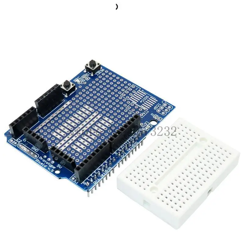 UNO Proto Shield prototype expansion board with SYB-170 mini bread board based For ARDUINO UNO ProtoShield