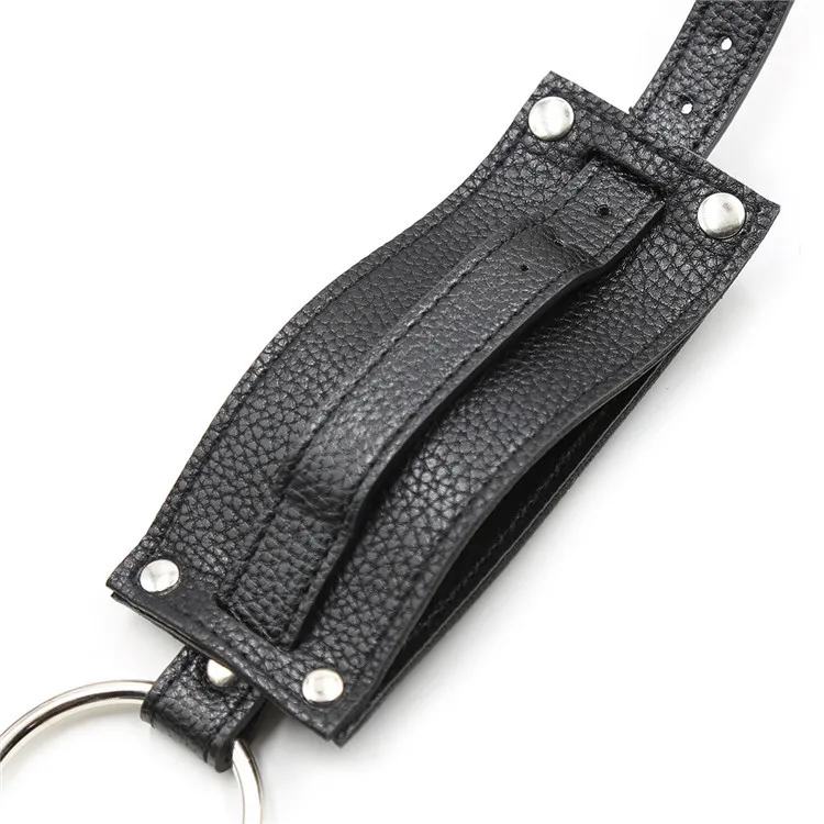 Underwear Pants Butt Plug And Dildo Harness Belt Male Leather Chastity Device BDSM Bondage Sex Toys For Men Women