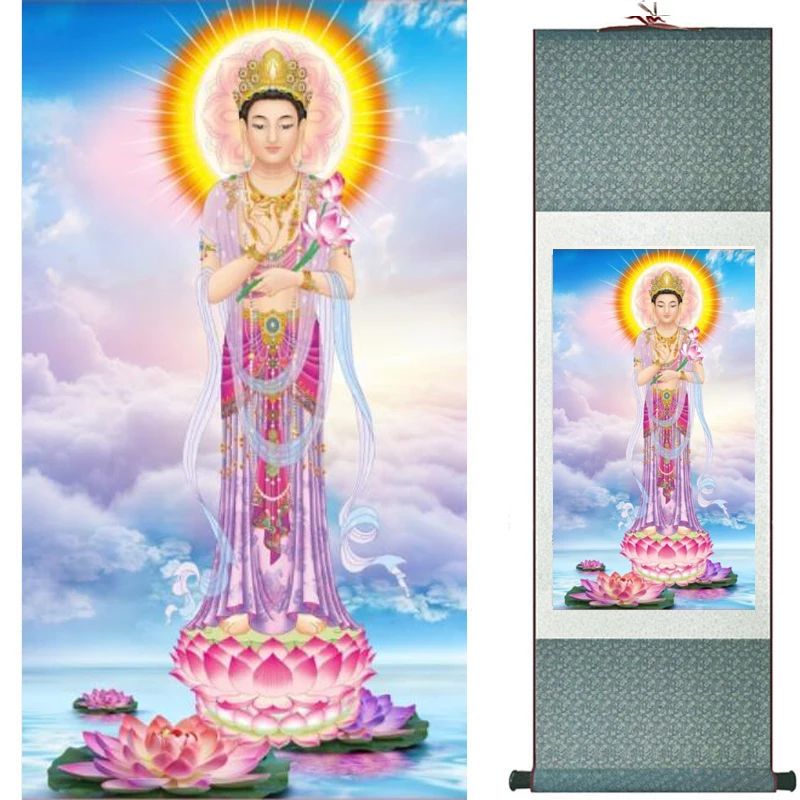 

Guanyin painting Traditional art Portrait painting Home Office Decoration painting 20190912030