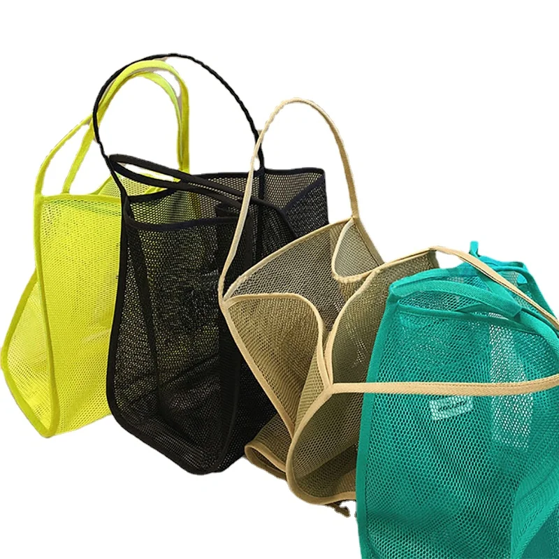 Shopping Bag Beach Net Bag Fashionable and Lightweight all-match Shopping bag, Mesh bag Beach Clothing Bag storage Bag