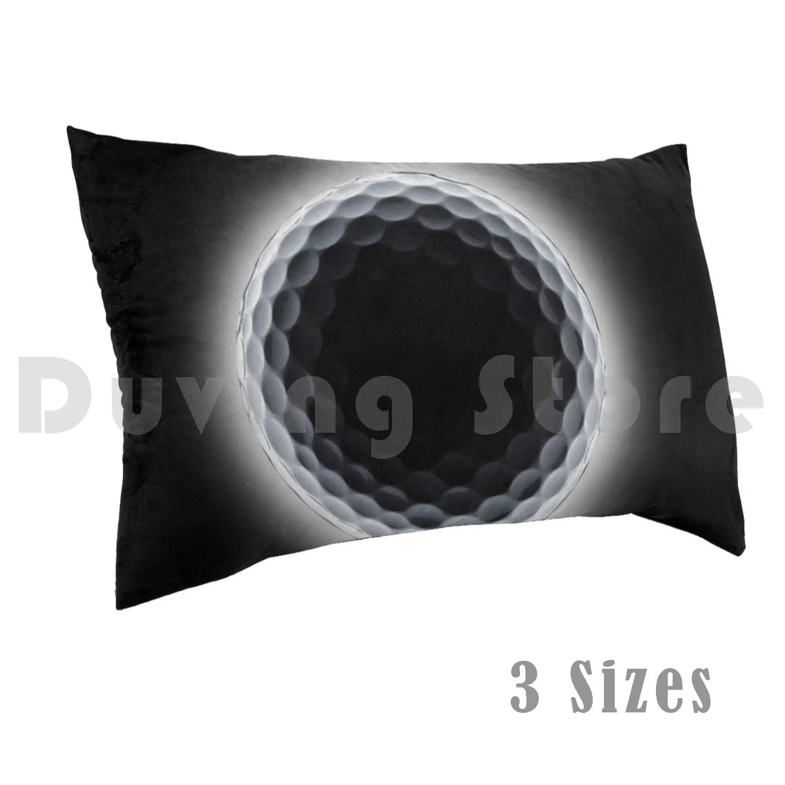 Golf Ball Event Horizon In Deep Space Pillow Case Printed 35x50 Space Frontiers Worlds New Worlds Golf Rim