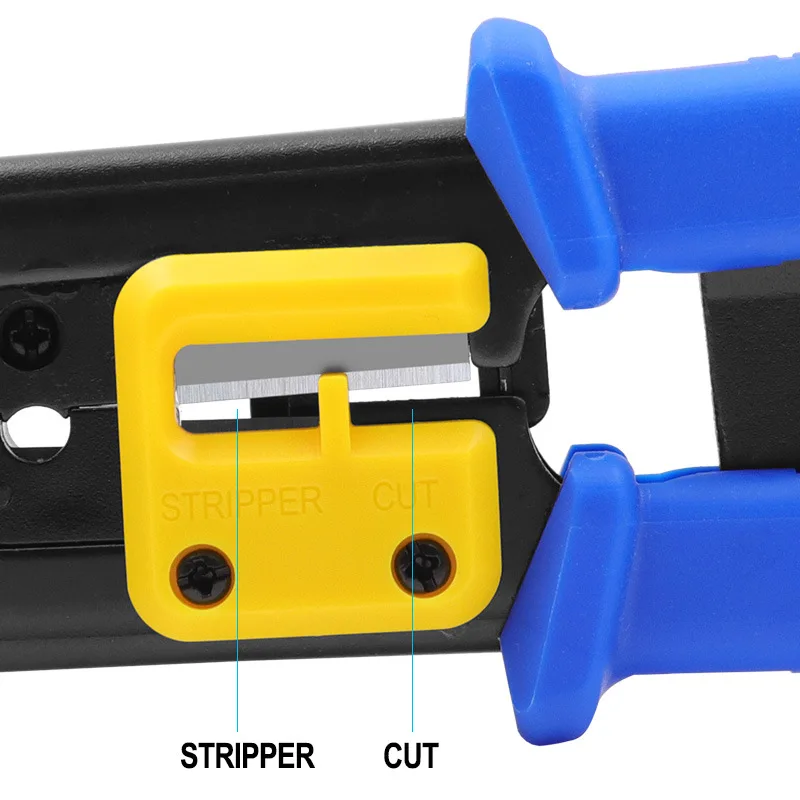 NEW EZ rj45 crimper RJ45 Crimping Tool Hand Network Tool kit for cat6 cat5 cat5e rj45 rj11 connector 8P 6P Cable Wires plier