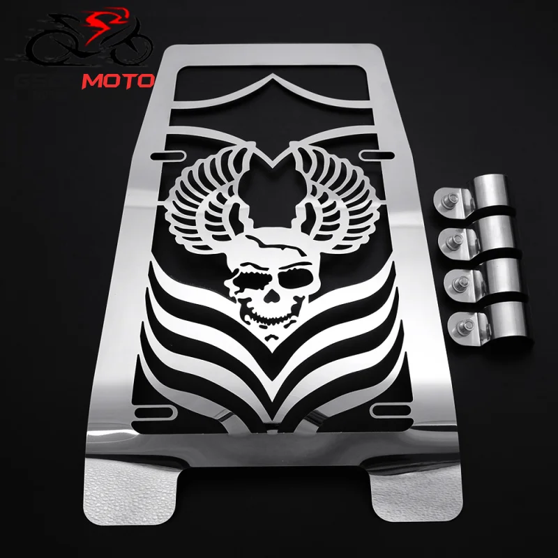 Motorcycle Radiator Grille Guard Protector Grill Water Cooler Engine Cover For Yamaha XVS1100 Drag Star Classic Custom 1999-2012 - view 3