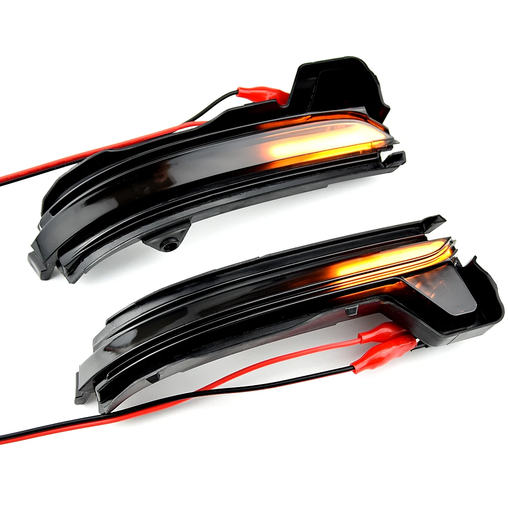 For SKODA KAROQ 2017‑2020 KODIAQ 2016‑2020 Dynamic LED Turn Signal Blinker Flowing Water Flashing Light Car Accessory view 3