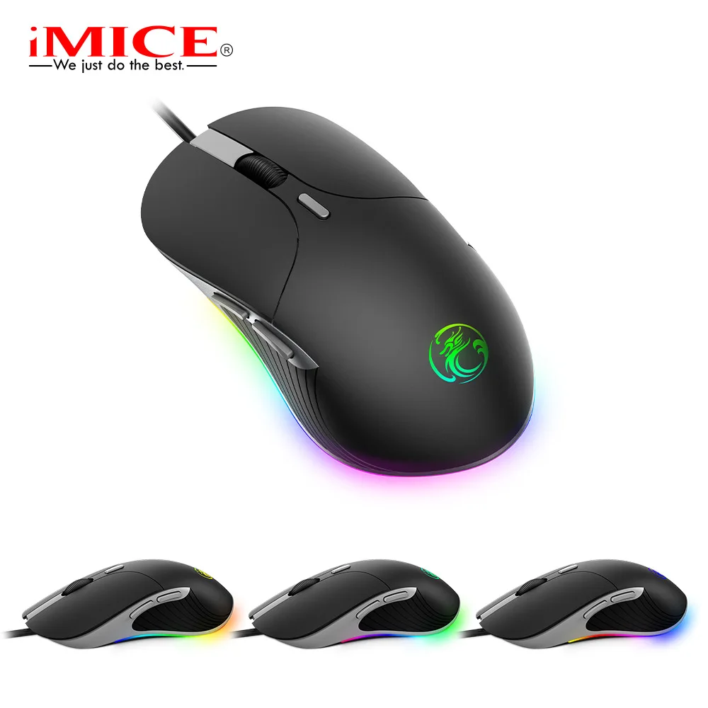 

IMICE New X6 6-Key Professional Optical Wired Gaming Mouse 3200-6400DPI Suitable For PC Laptop