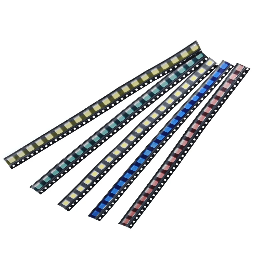 100 stücke = 5 farben x 20 stücke 5730/5050 /1210 /1206 /0805 /0603 LED Diode Sortiment SMD LED Diode Kit grün ROT Weiß Blau Gelb 5630 – Detail 36
