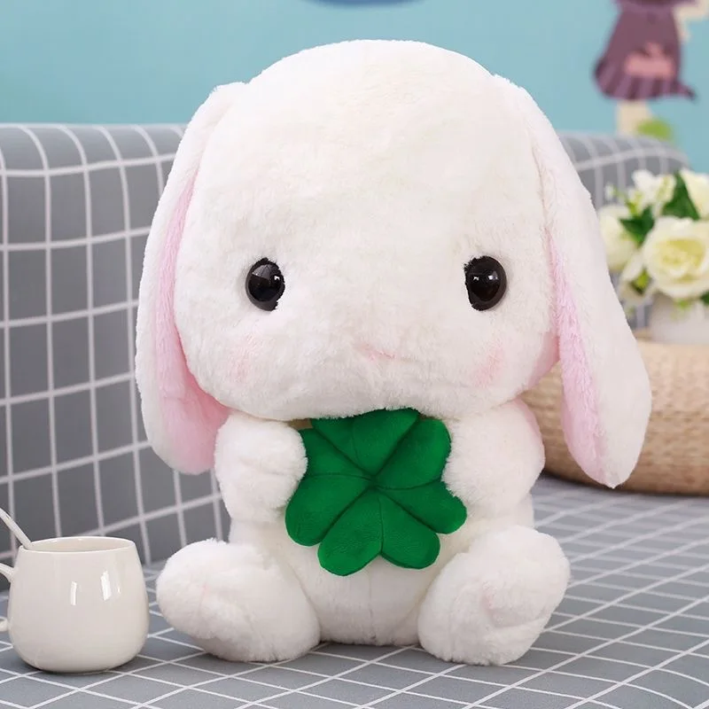 22CM Cute Stuffed Rabbit Plush Soft Bunny Toys for Girls Kids Pillow Doll Bunny Children Baby Accompany Sleep Appease Toy Gifts