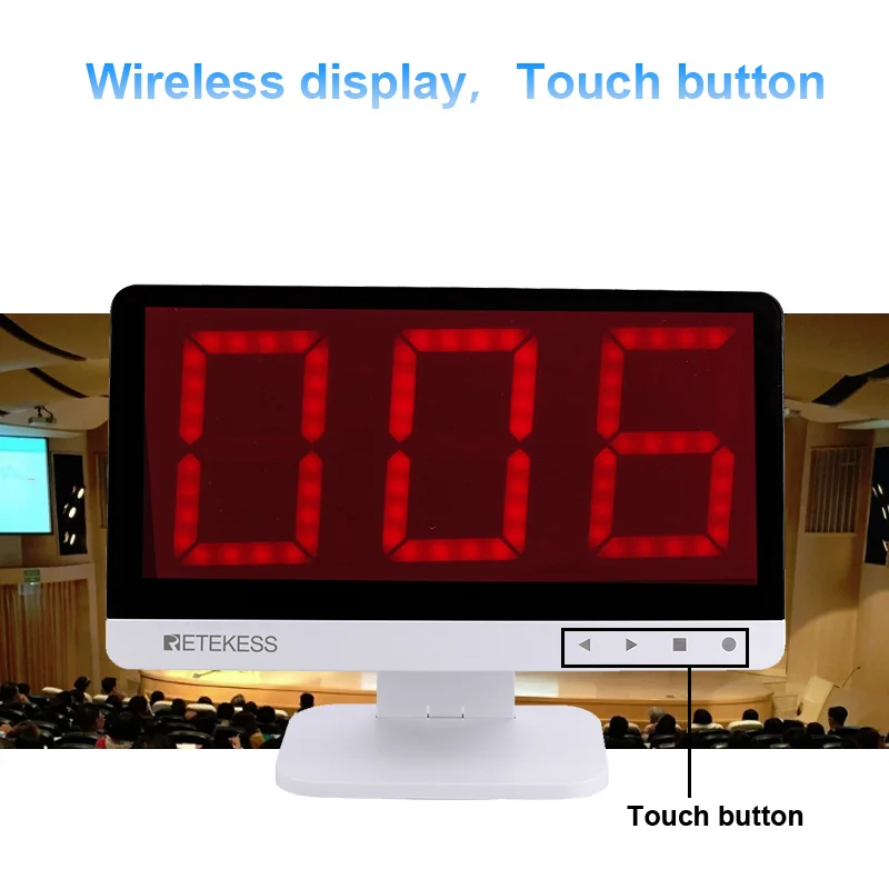 Retekess Game Answer Buzzer TM101 Educational Answer Buzzer For Games Quiz Buzzer System For Class Competition Family Game Night