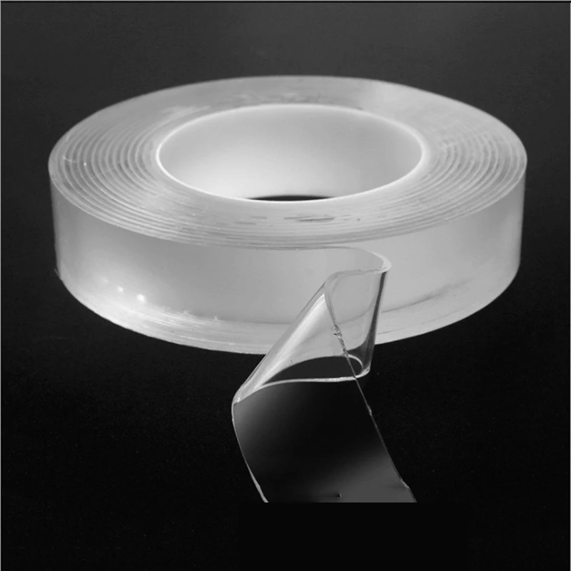 1/3/5M Nano Tape Double-Sided Adhesive Nano Traceless Sticker Transparent Tape Reusable Waterproof Adhesive Tape Glue