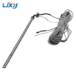 LJXH 4 Wires 1/2 Inch SUS Tube Probe Water Temperature Water Level Probe Bottom Mounted Sensor for Solar Instrument