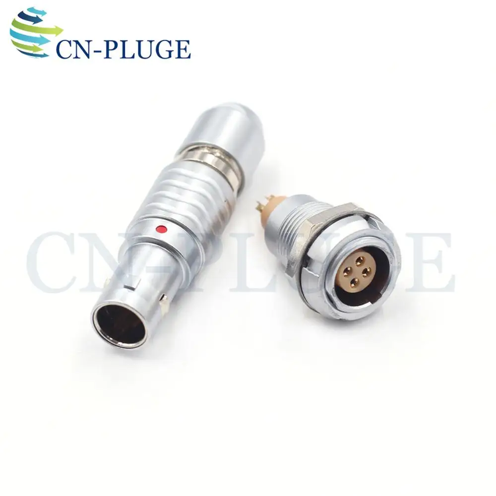 FGG.0B.304 / E CG.0B.304  Plug and socket M09 Series 4-Pin is Suitable for ARRI LBUS 4-Pin Wireless Follow Focus Motor Cable