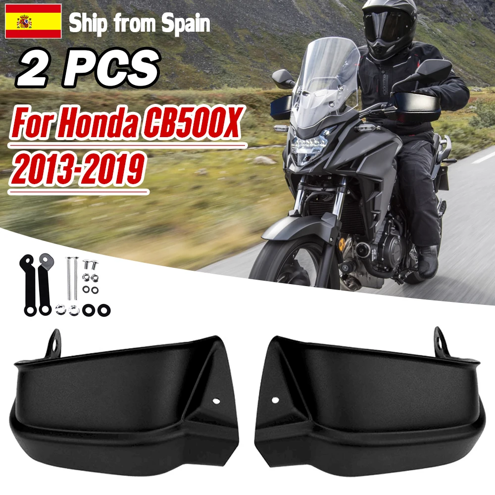 Motorcycle Handle Bar Hand Guard Brush Handguard Protector Wind Shield Deflector For Honda CB500X CB500F 2013-2022 2020 2019 18