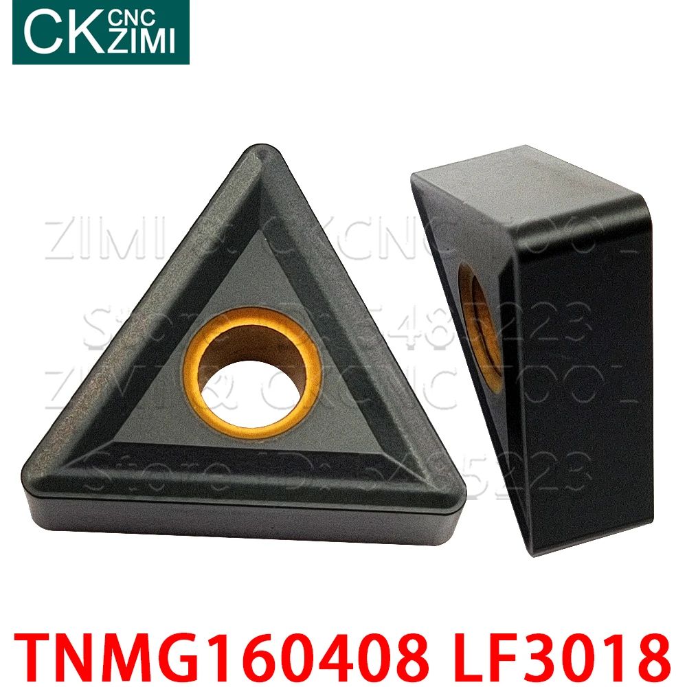 TNMG160404 LF3018 TNMG160408 LF3018 كربيد إدراج الخارجية تحول أداة نك مخرطة معدنية قطع أداة TNMG للحديد الزهر