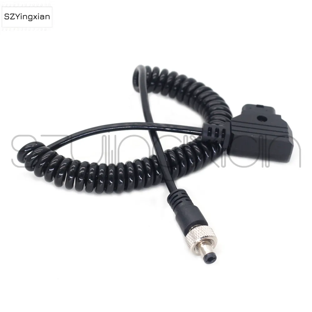 D-Tap To DC 5.5x2.5mm Lockable Cable For Blackmagic Video Assist 4K Monitor Power Cord