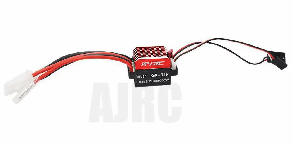 6-12V 180/320A Esc Waterdicht Brushed Motor Speed Controller Voor Axiale SCX10 Rc Schip En Boot rc Auto