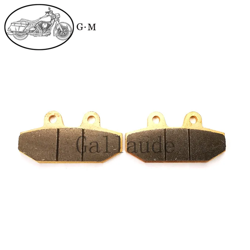 Sintering brake pads For Harley Fat boy/Heritage Classic/Softail Slim Breakout Deluxe Dyna Fat Bob Street Bob Low Rider 18-23 view 2
