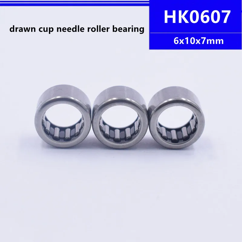 

50pcs/100pcs HK0607 6x10x7mm Needle Roller Bearing 6*10*7 mm HK061007 HK6x10x7