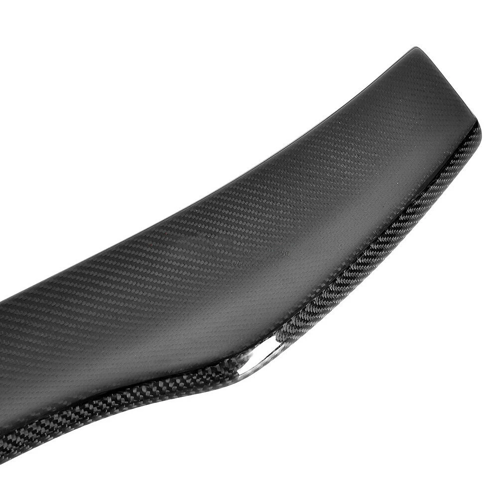 Rear Trunk Spoiler Wing For Ford Fusion Mondeo 2013-2020 M Style Real Carbon Fiber Tailgate Lid Decklid Flap Trim Splitter Lip