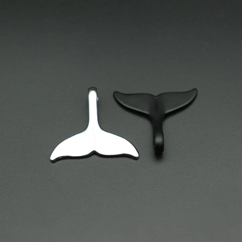 Noter 5pcs/pack Alloy  Whale Tail Accessories For Jewelry Making Cute Tail For DIY Bracelet Necklace Sieraden Maken