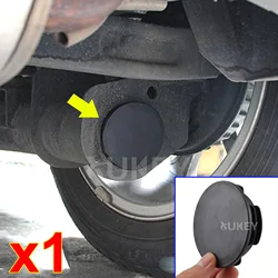 1x Rear Waterproof Anti-Rust Tail Pipe Exhaust Tip Plug Cover Protector Car Styling Accessories For Smart 451 453 Fortwo Forfour