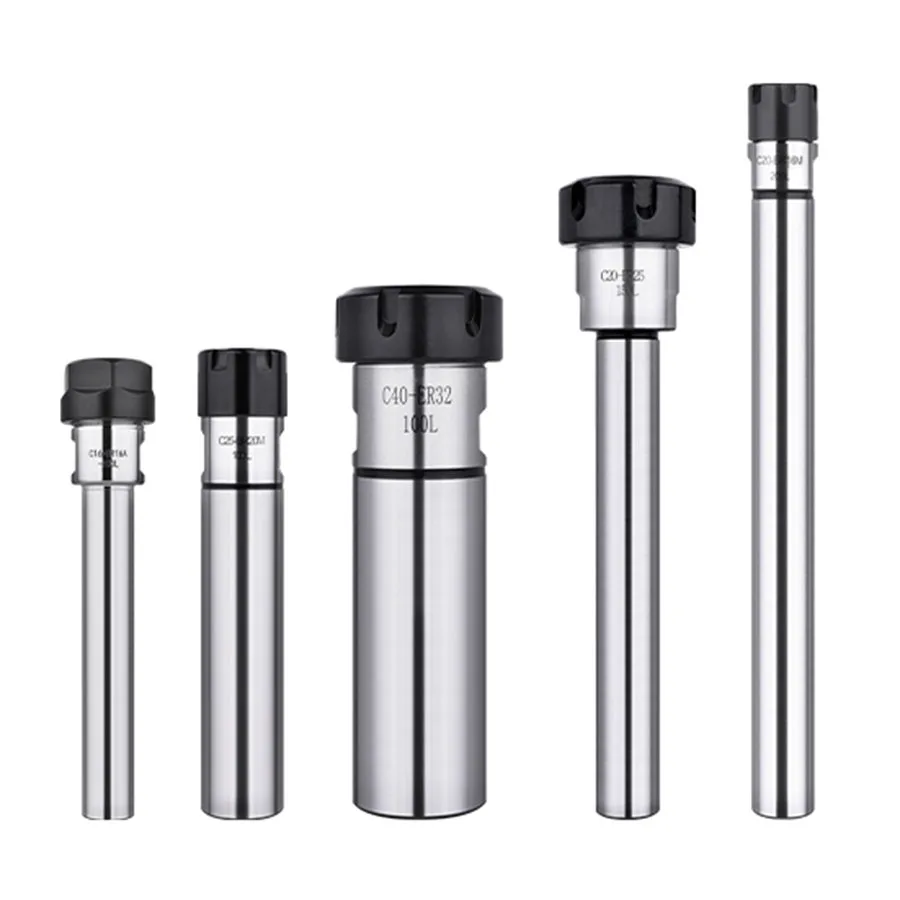 C10-ER8A C12-ER11 C16-ER16 C20-ER20 Extension Rod High Precision Motor Spindle Extension Rod Type M/A/UM Milling Cutter 100/150L