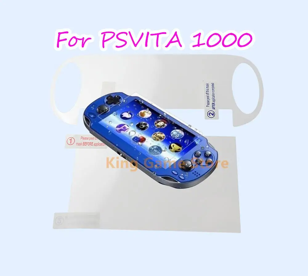 

60pcs/lot Protective Film For PSV1000 Transparent Full HD Screen Psvita PS Vita PSV 1000 Protective Film HD Scratchproof