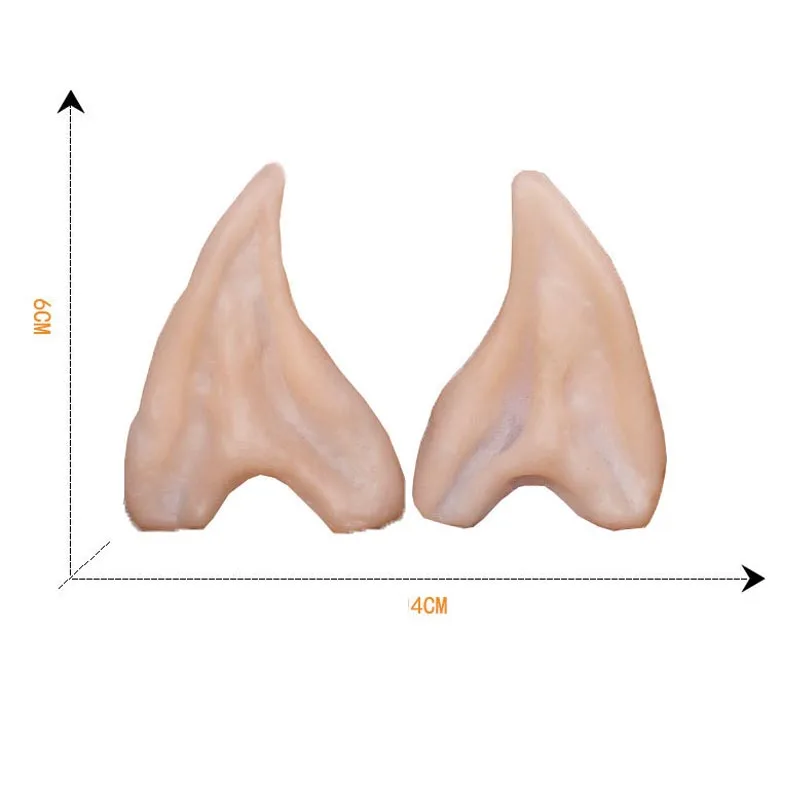 Elf Ear Latex Fairy Ears Cosplay Accessories  Party Role-playing Props    Easter Wedding Festival