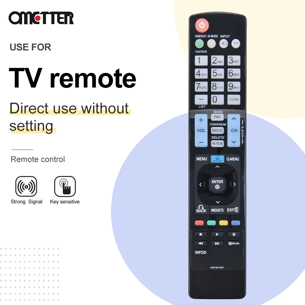 Adatto per telecomando LG TV TV 42LE5300 42LE5350 42LE5500 42LE7300 42LE7300UA 42PJ350 42PJ350C 42pj350puppy 42PJ350