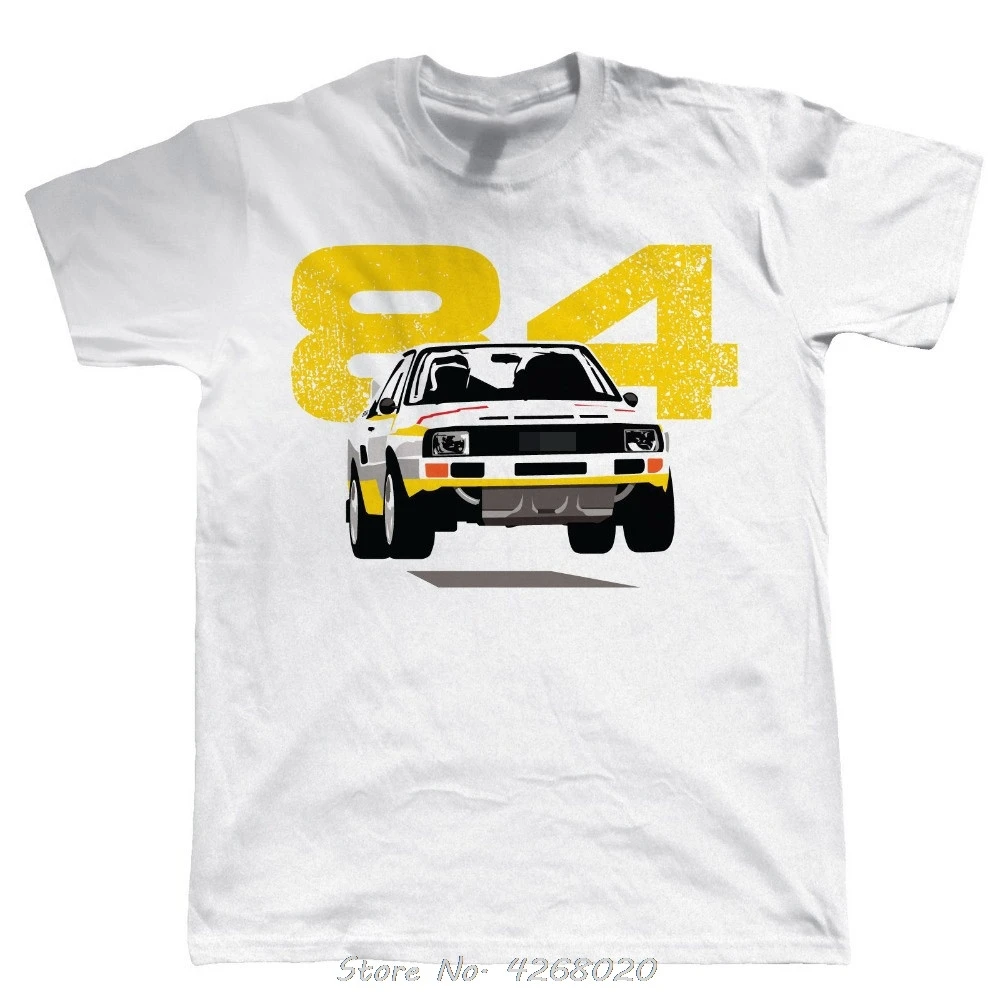 New Men Cotton T-Shirt  S1, Mens Rally Car TShirt - Group B Historic Rally T Shirt Hip Hop Tees Tops Harajuku