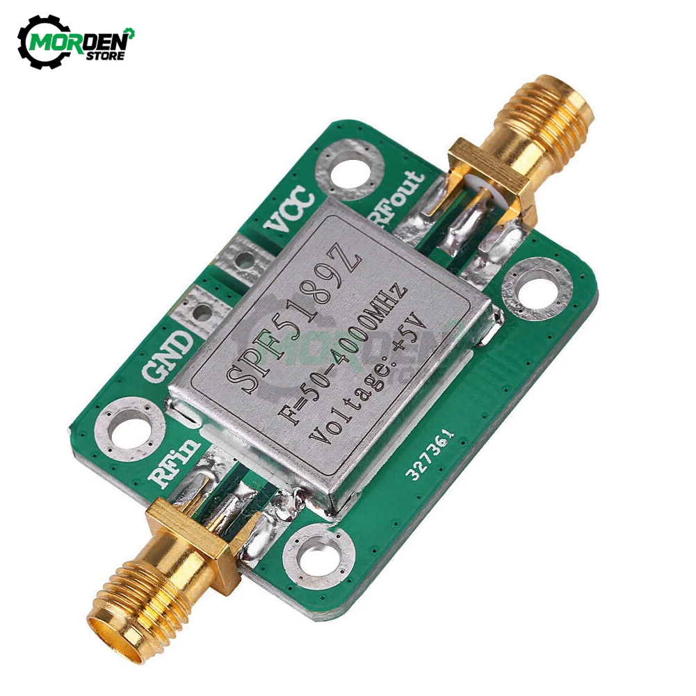 Receptor de Sinal rf com Blindagem Shell Baixo Ruído Wideband Radio Frequency Lan 504000mhz nf 0.6db Módulo Amplificador Spf5189