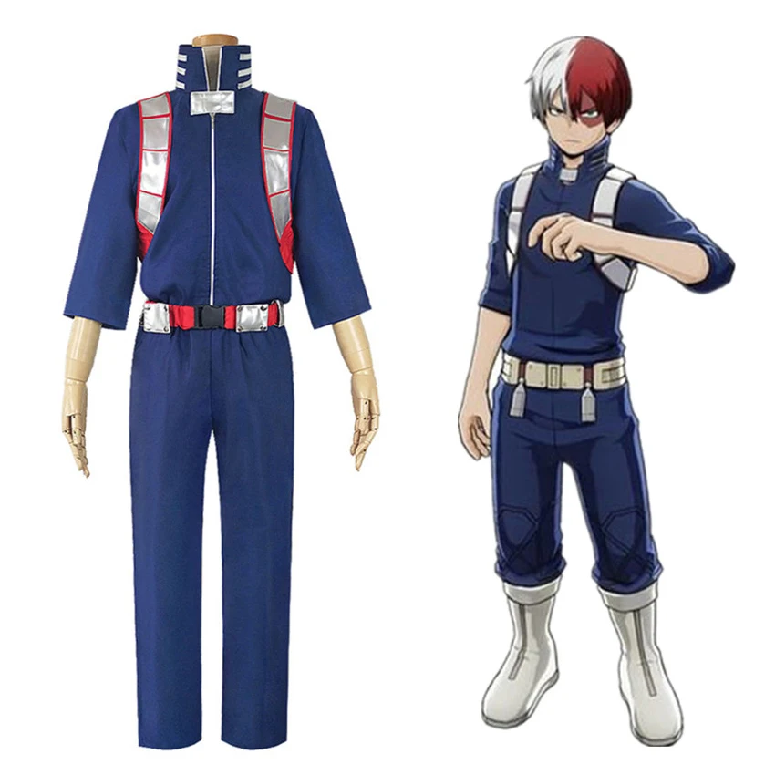 

Todoroki Shoto Halloween Christmas Party Uniform Cosplay Costume Customize Any Size