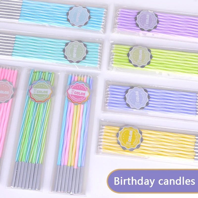 

20pcs/set Creative Romantic Party Birthday Candle Cake Party Birthday Party Festival Supplies Decorations Gifts